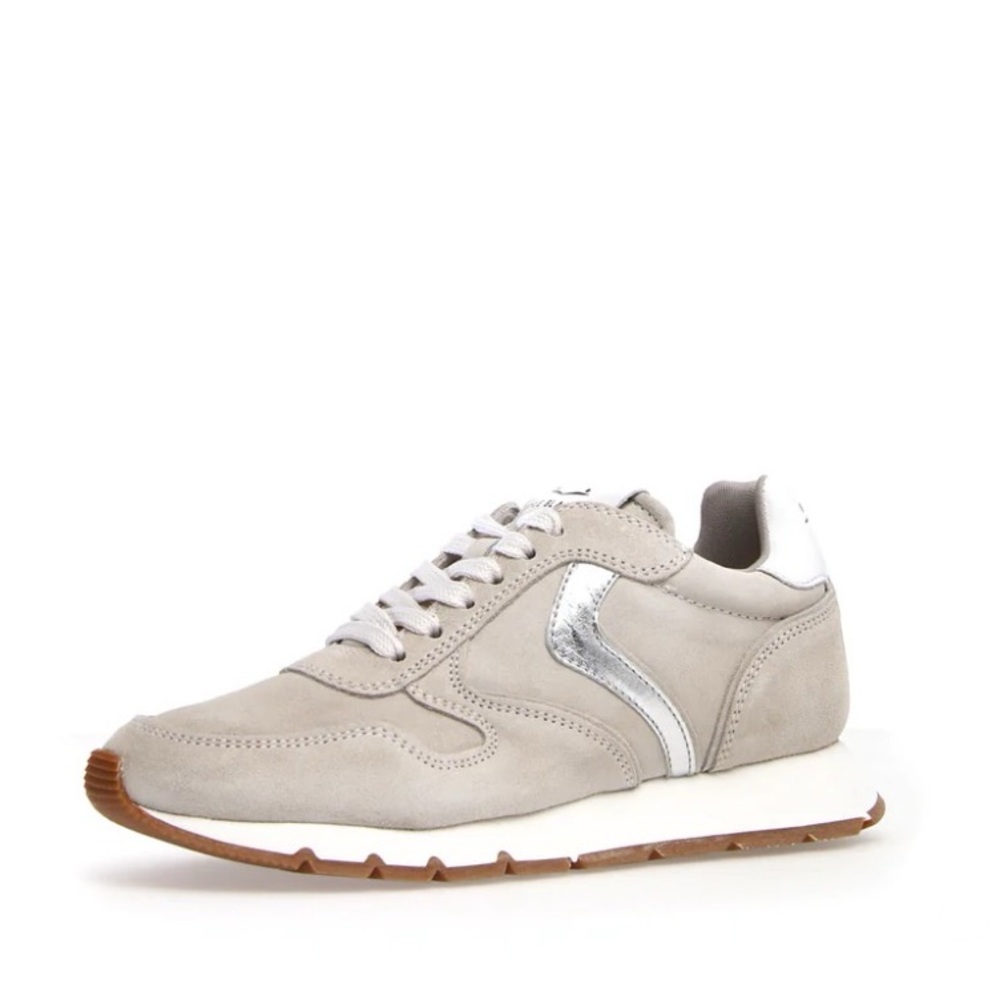 NWT VOILE BLANCHE JULIA Sneaker in Ice/White